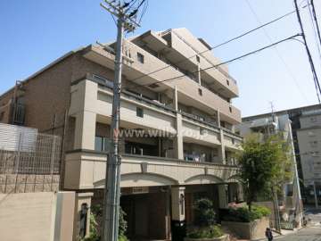 セレッソコート甲南山手森北町の外観（北西側から）