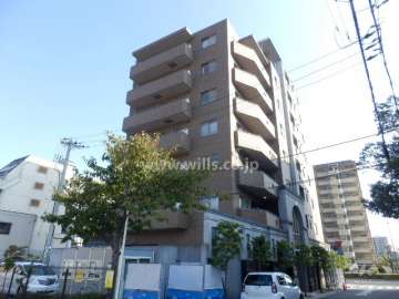 セレッソコート甲南森南町の外観（北西側から）