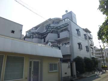 セントラル第2東灘の外観（北西側から）