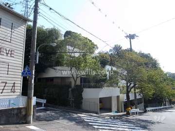テラスハウス住吉台の外観（西側から）