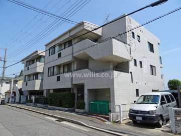 パラツィーナセシリア芦屋川の外観（北西側から）