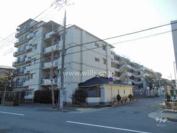 パレ住吉川の外観（南東側から）