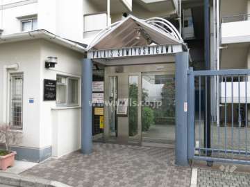 パレ住吉川の外観（北東側から）