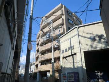 ファミリーハイツ御影の外観（南東側から）