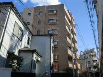 ファミリーハイツ御影の外観（西側から）