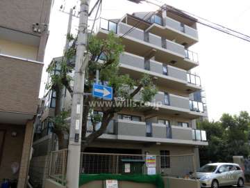 プレジール魚崎の外観（北東側から）