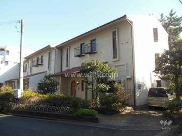 プレジオ住吉川の外観（北西側から）
