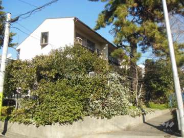 プレジオ住吉川の外観（南西側から）