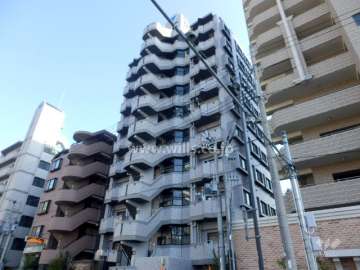 プレステージ甲南山手の外観（北西側から）