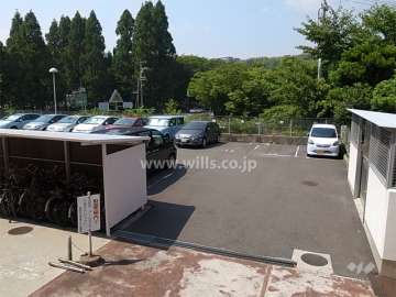 駐輪場と駐輪場