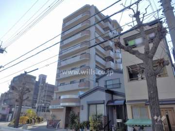 メープル魚崎北町の外観（北東側から）
