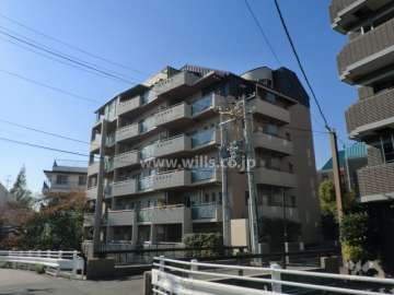 メゾン御影西平野の外観（南東側から）