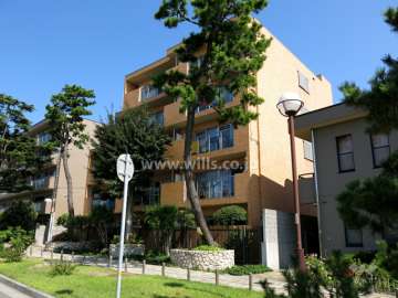 ライオンズマンション魚崎の外観（南西側から）