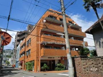 ライオンズマンション御影第2の外観（南西側から）