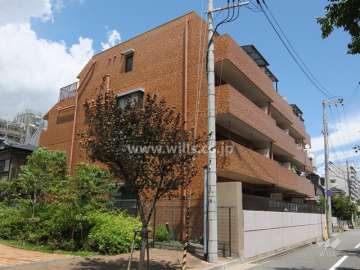 ライオンズマンション本山南の外観（南西側から）