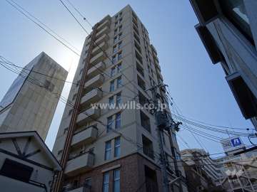 リベール甲南山手の外観（北東側から）