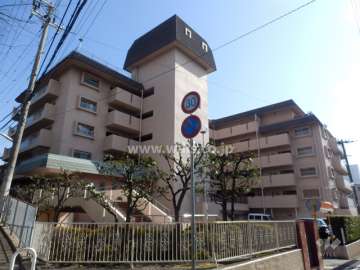 ルネ住吉川の外観（北西側から）