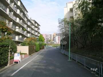 敷地南側の道路