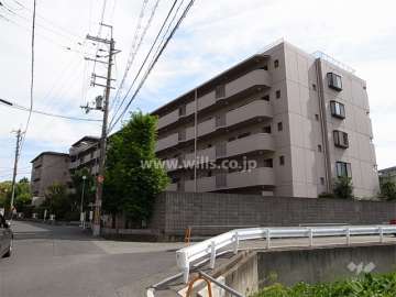 サンライズ桃山台の外観（北西側から）