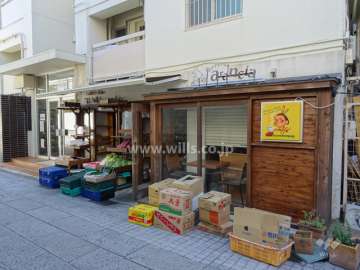 .路面階には店舗があります。