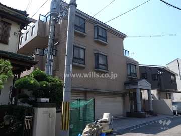 岡本山手アーバンライフの外観（北東側から）