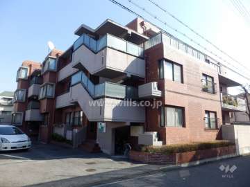 魚崎北パークハイムの外観（北西側から）