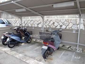 バイク置場