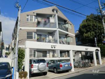 御影大蔵マンションの外観（南西側から）
