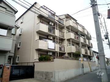 甲南深江コーポラスの外観（南西側から）