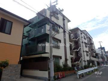 甲南第2本山ハイムの外観（北東側から）