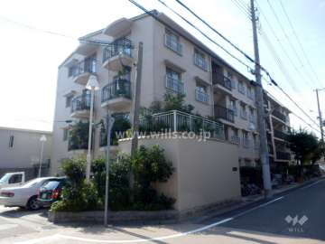 森ハイツの外観（北東側から）