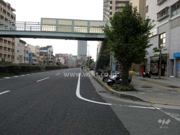 敷地南側の前面道路（国道2号線）