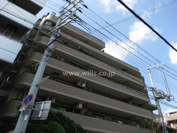 東急ドエルアルス住吉本町エスタシアの外観（南東側から）