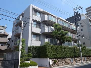 東灘パークハイムの外観（南西側から）