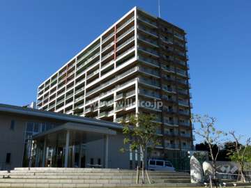 Brillia六甲アイランドブランズ・リビオガーデンレジデンスの外観（南東側から）