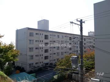 渦ヶ森コーポ7号館の外観（北側から）