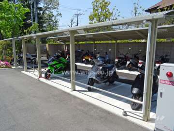 バイク置場