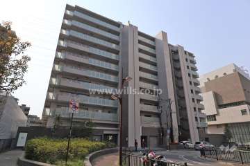 プラウド千里山田フロントの外観(南東側から)