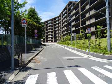 敷地南側の前面道路