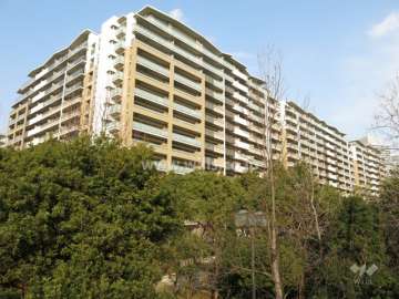 Brilliaレジデンス六甲アイランドの外観（南西側から）