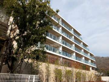 岡本ハウベスの外観（南側から）
