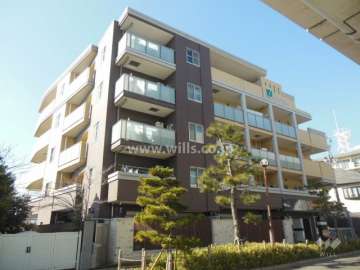 リベール住吉川の外観（南東側から）