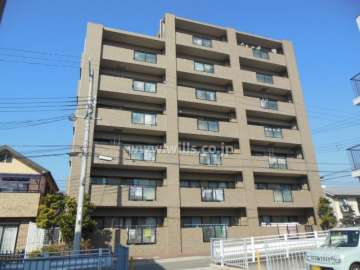 藤和シティホームズ御影の外観（南西側から）