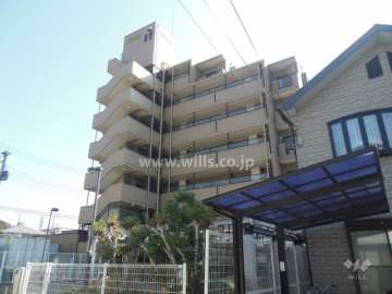 藤和シティホームズ御影の外観（北西側から）