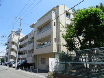 ワコーレ甲南山手リンクスの外観（北西側から）