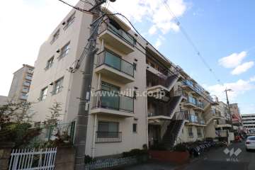 ユニーブル三国の外観（北側より）