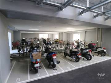 バイク置場