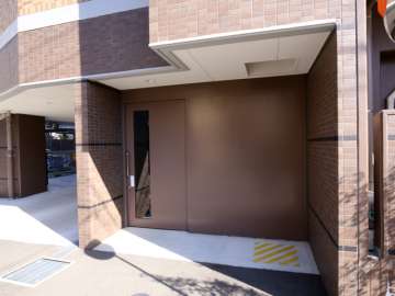 駐輪場の出入り口