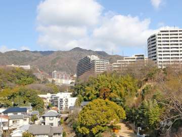 リビオ六甲高羽ガーデンスクエアの遠景(南側から)