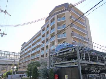 アークレジデンス六甲道の外観(北東側から)